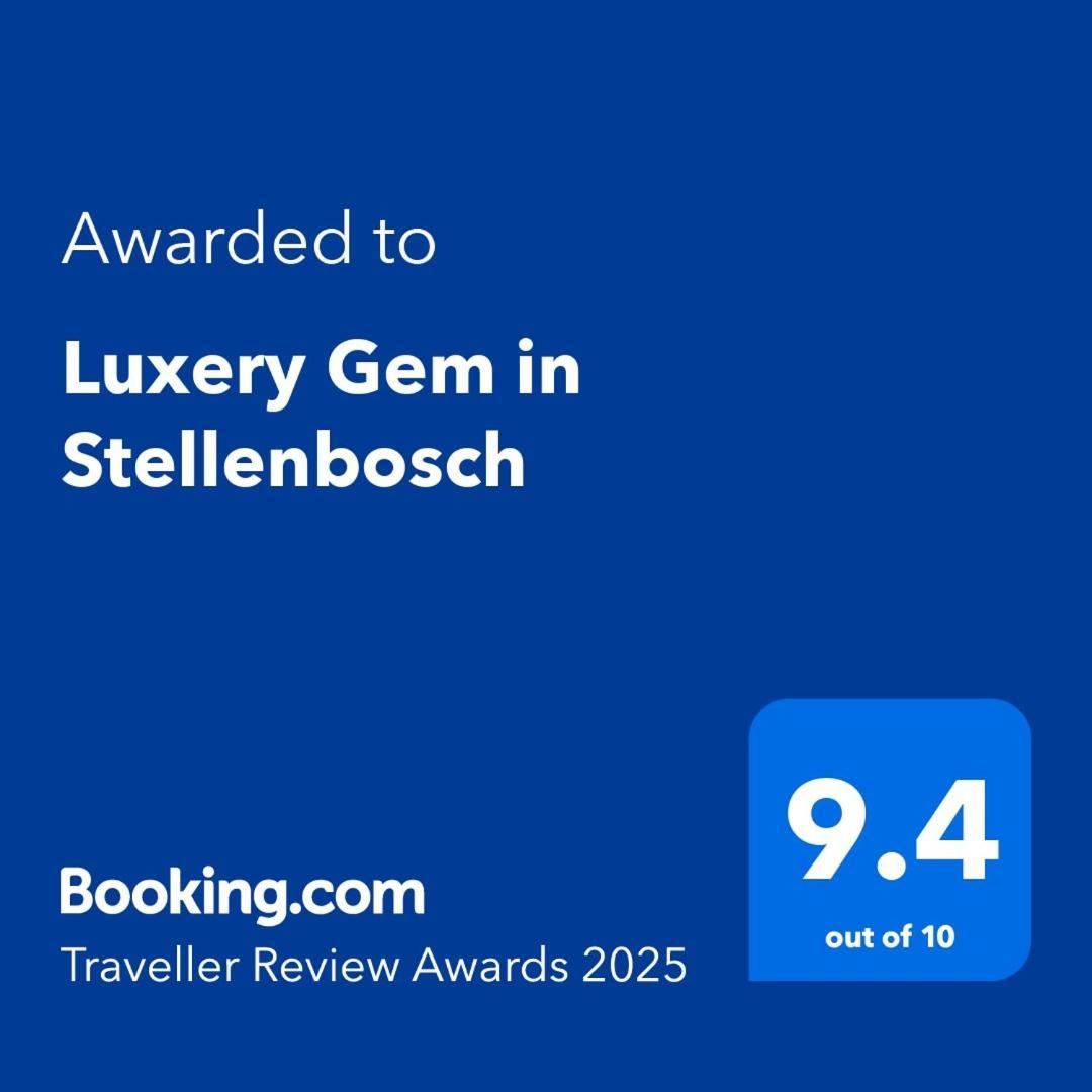 Luxery Gem In Stellenbosch Daire Dış mekan fotoğraf